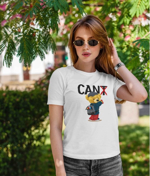 Дамска тениска с щампа Мечета CANT